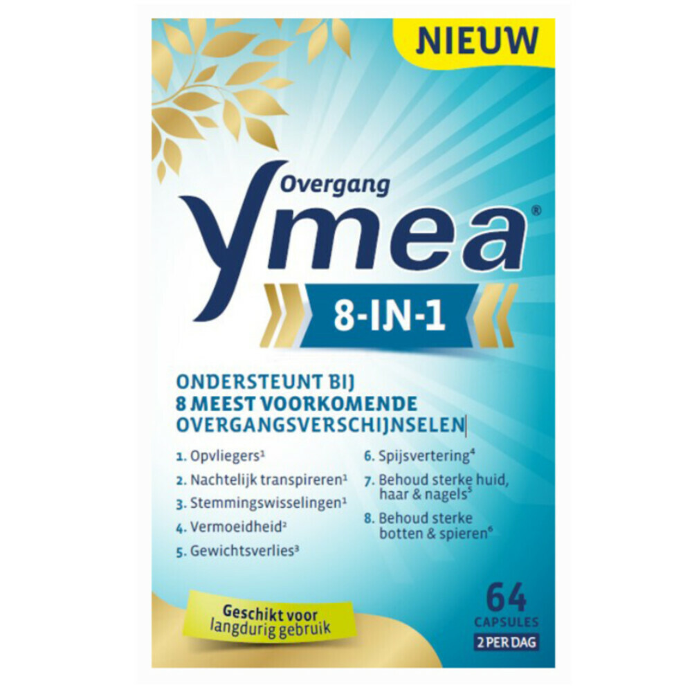 Ymea Overgang 8 in 1 Capsules64 capsules