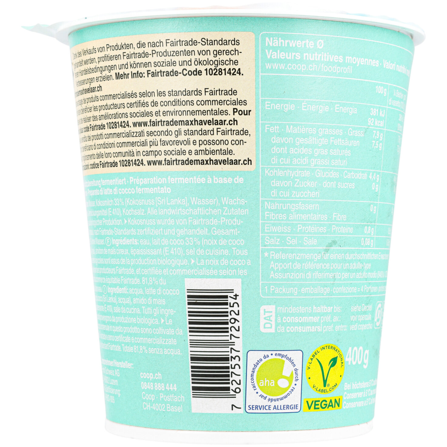 Karma Bio Fairtrade Jocos Nature