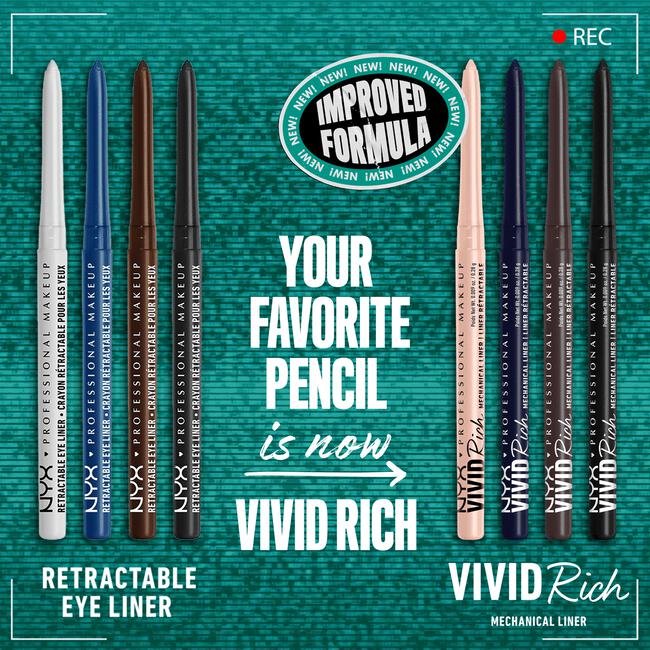 NYX Professional Makeup Vivid Rich Mechanical Pencil Sapphire Bling