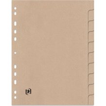 Intercalaires carton TOUAREG, uni, A4, 5 touches