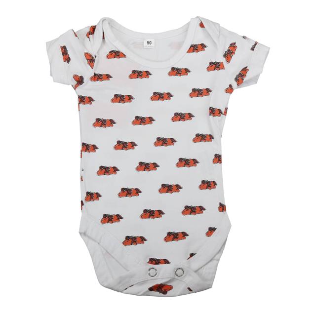 Romper Epplejeck EJSleeping Brown Foal Wit