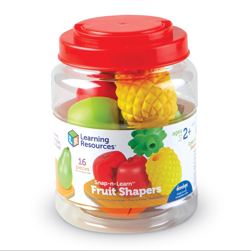 Lernmaterialien Snap-N-Learn Fruchtformen Spielzeugessen