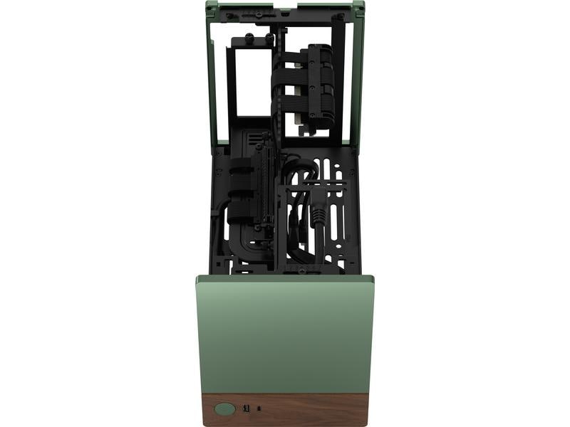 Fractal Design PC-Gehäuse Terra Jade Kompaktes Mini-ITX Gehäuse mit stilvoller, moderner Optik