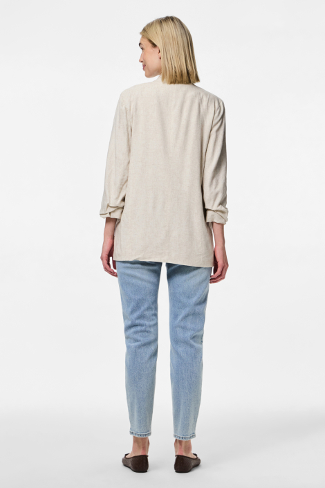 Pieces beige dames blazer
