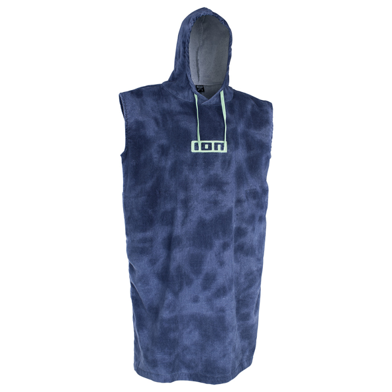 Poncho ion core tiedye-blue