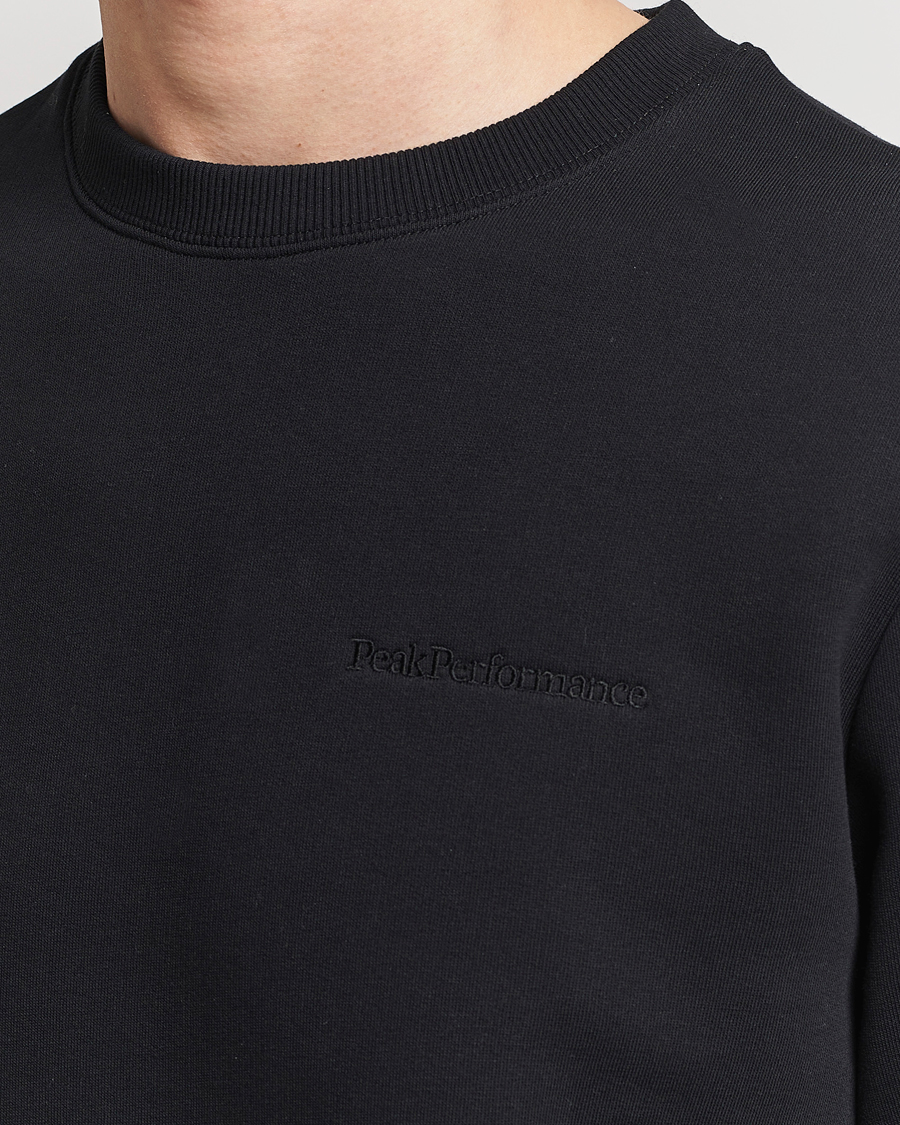 Peak Performance Original Crew Neck Sweatshirt Black