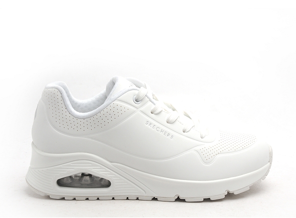 Skechers basses femme 73690 blanc