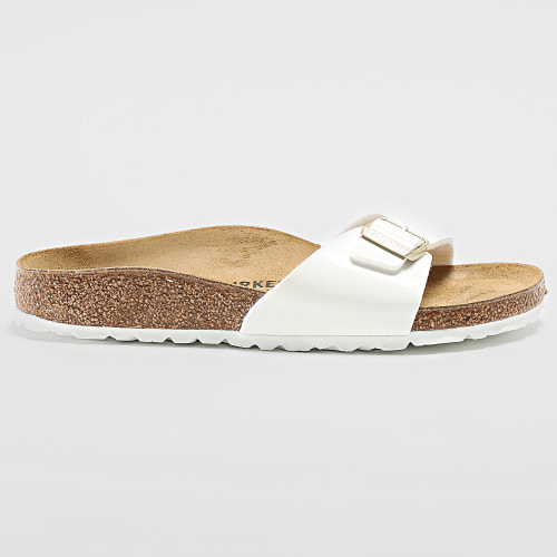 Sandales Femme Madrid BS Patent White