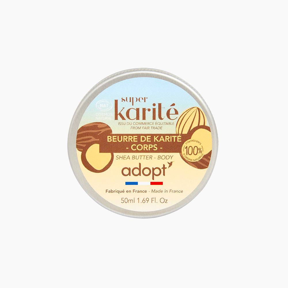 Super karité - Beurre de karité corps 50ml