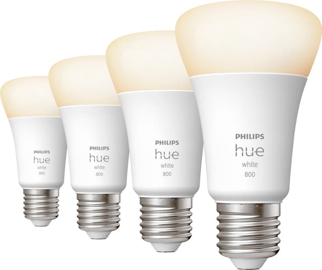 Philips Hue W 9W A60 E27 (4-pak)