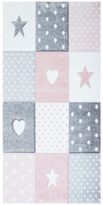 Atlas Teppe Star Rosa 80x150
