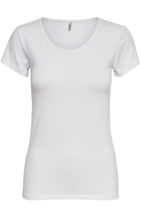 Only witte dames t-shirt