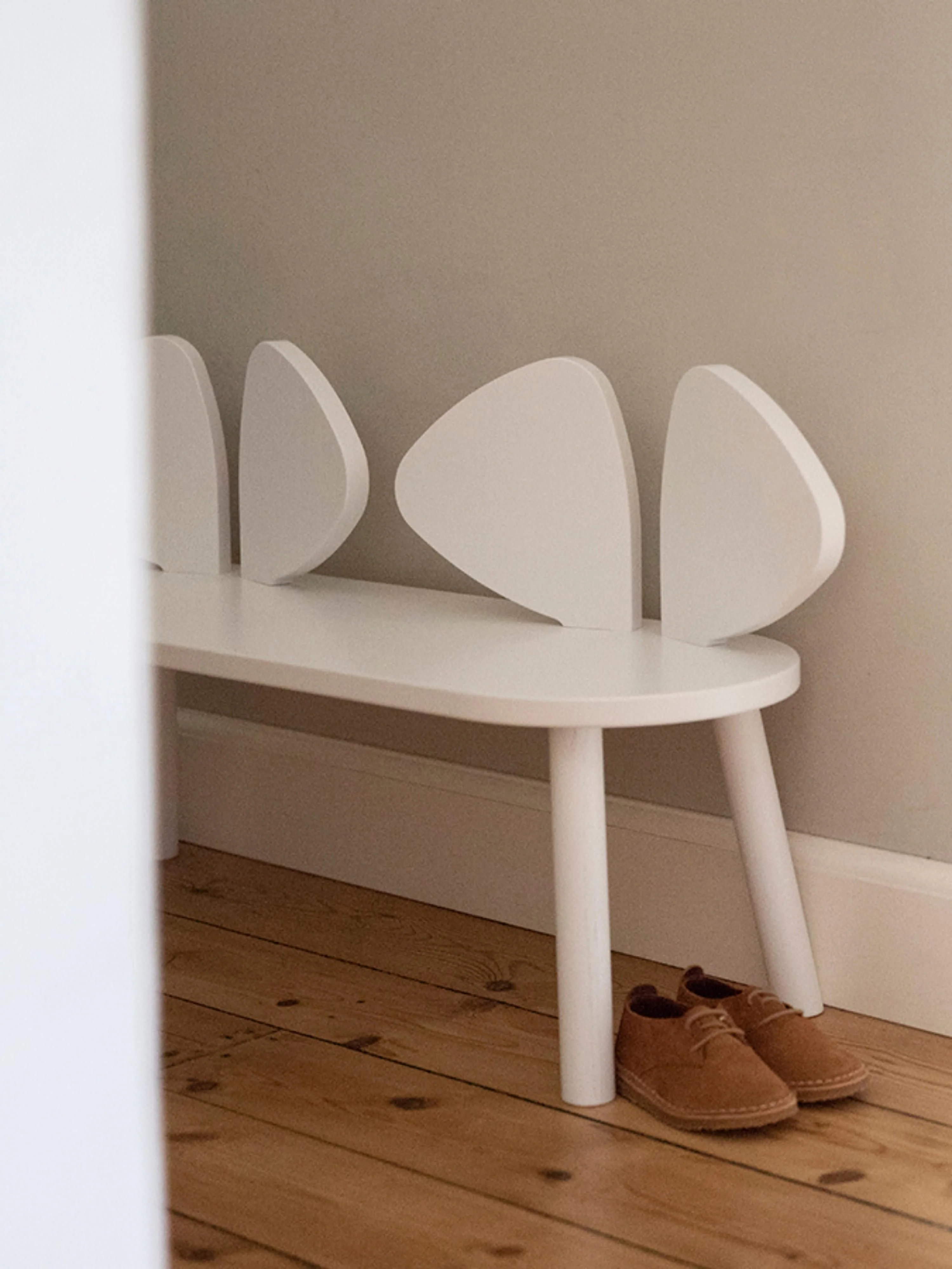 Houten kinderbank Mouse