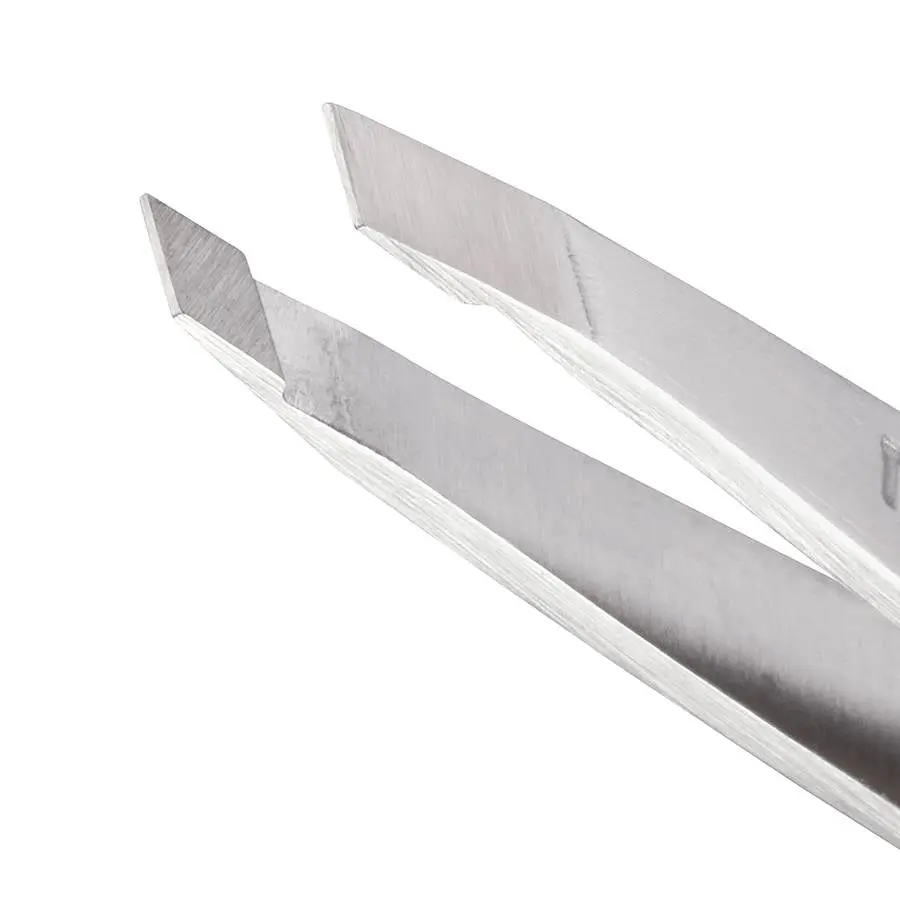Slant Tweezer Stainless Steel