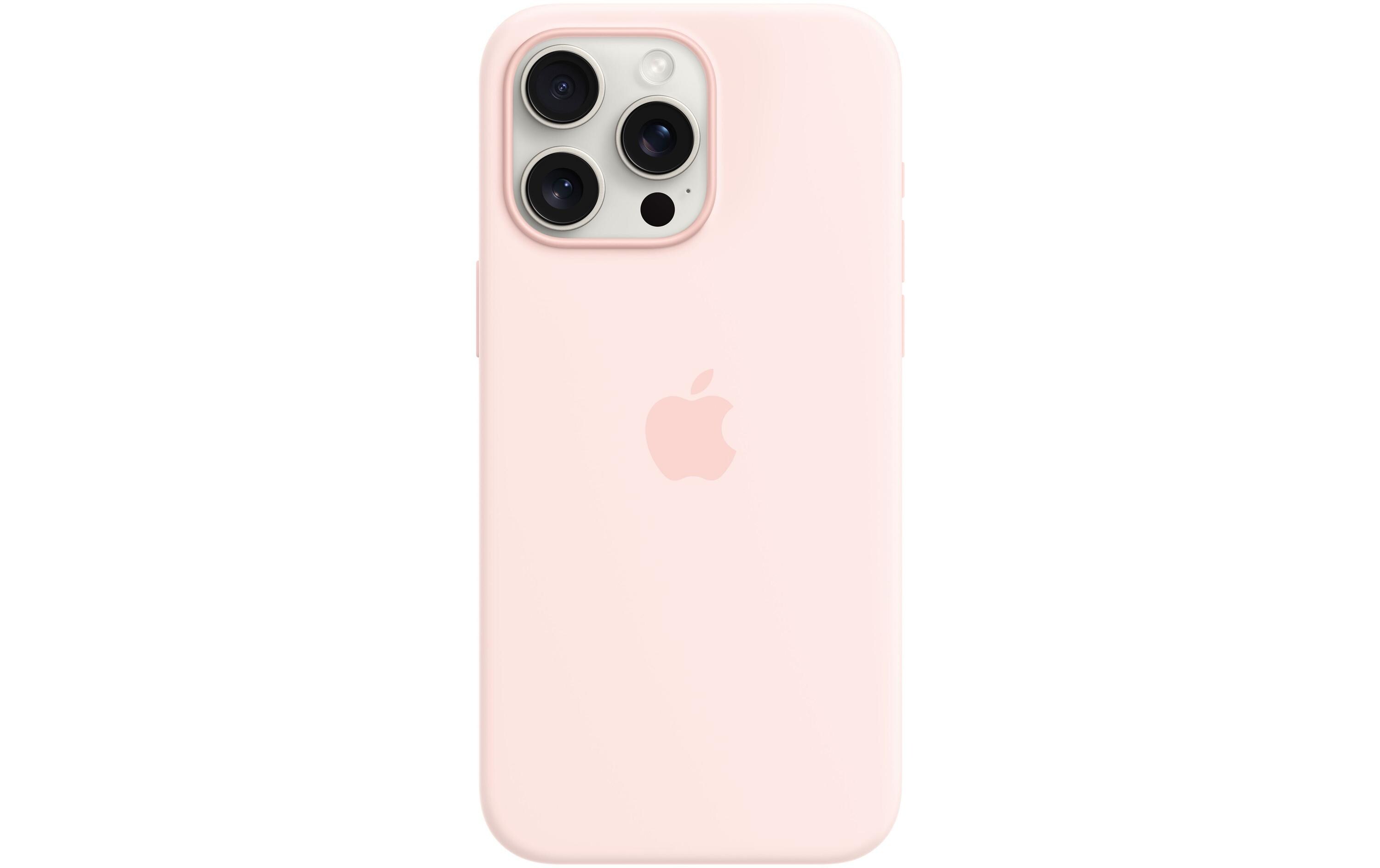Silicone Case mit MagSafe iPhone 15 Pro MaxSilikon-Backcover mit «MagSafe» für das Apple iPhone 15 Pro Max