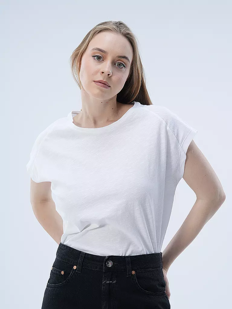 ARMEDANGELS T-Shirt ONELIAA weiss