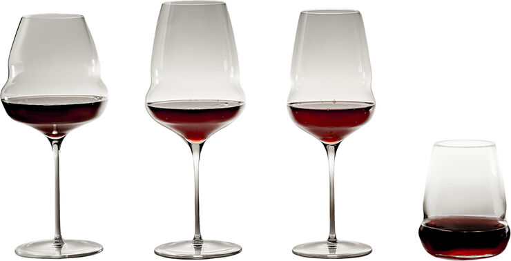 Stölzle Lausitz Rødvinsglas Cocoon 609ml, 6 STK Klar