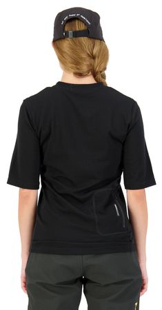 REDWOOD ENDURO Damen-Kurzarmshirt  black  XS