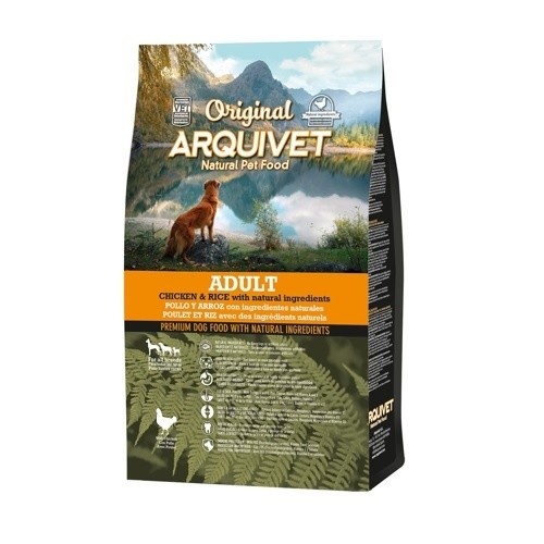 Ração Arquivet Original de Frango e Arroz para Cães Adultos