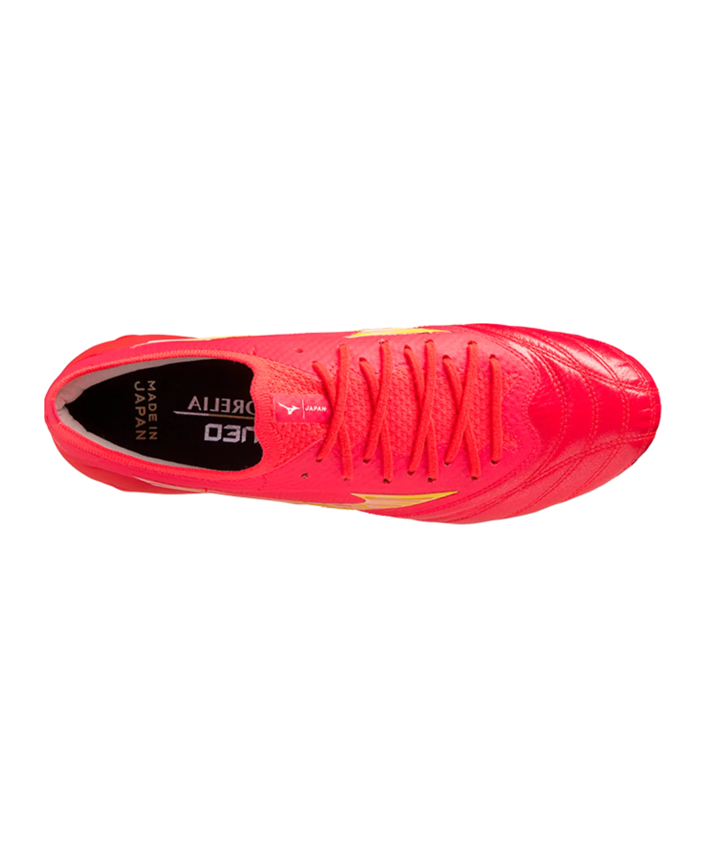 Mizuno Morelia Neo IV Made in Japan FG Release Rot Gelb F64