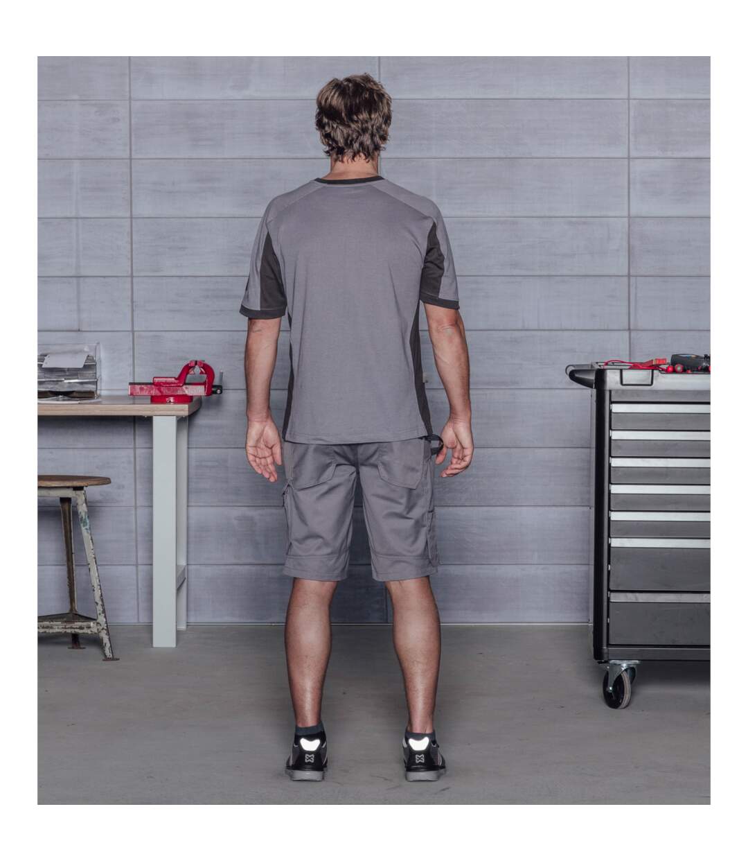 Tee-shirt de travail Cetus Würth MODYF Gris/Anthracite