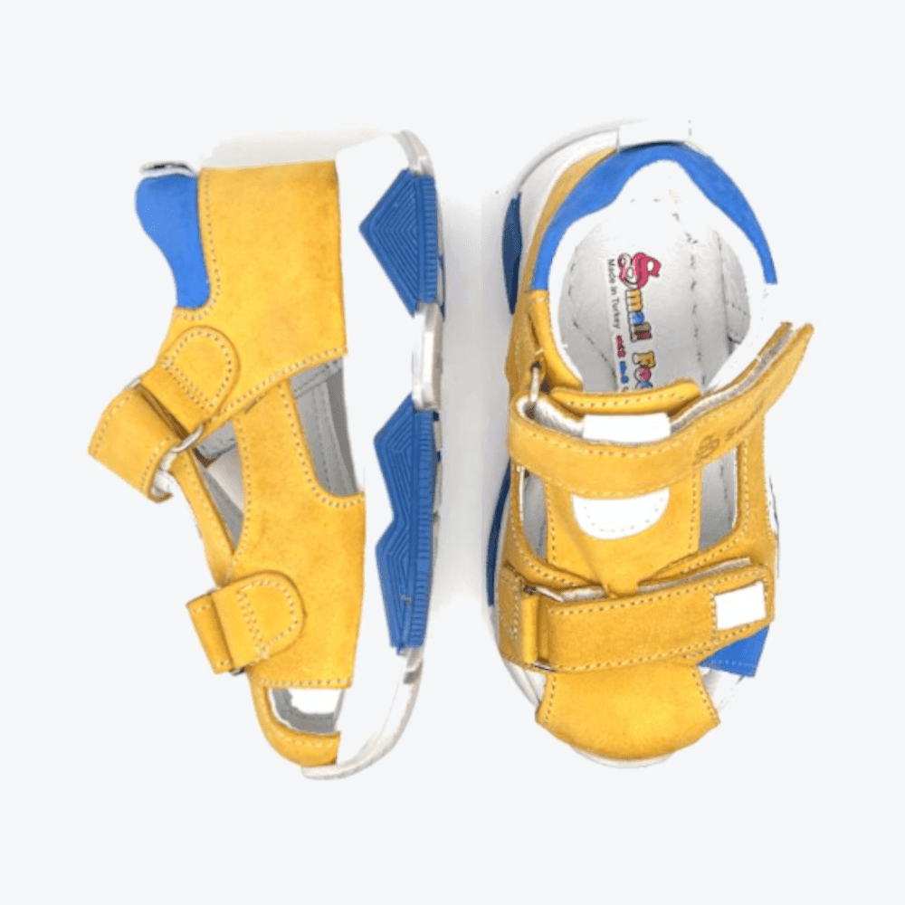 Small Foot Kindersandalen - Batur-Alp-2 - Gelb / Blau