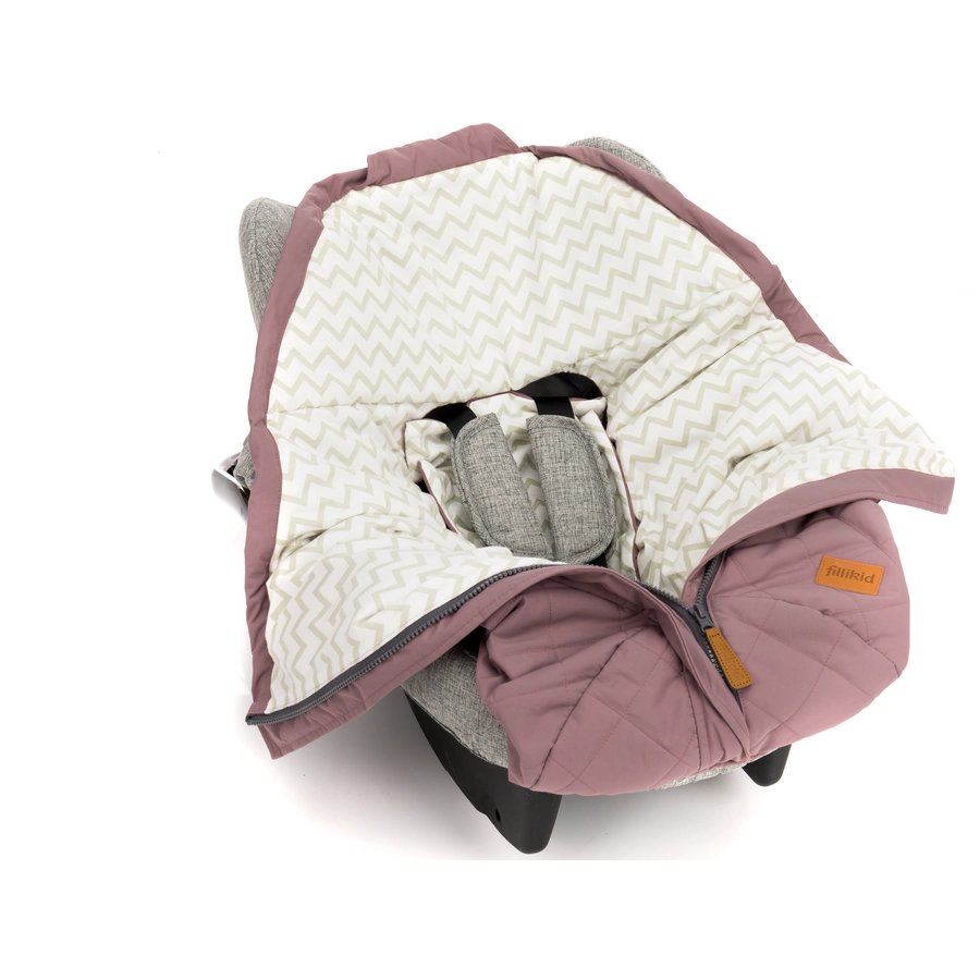 fillikid Sommerfußsack Light Small Gruppe 0 Altrosa