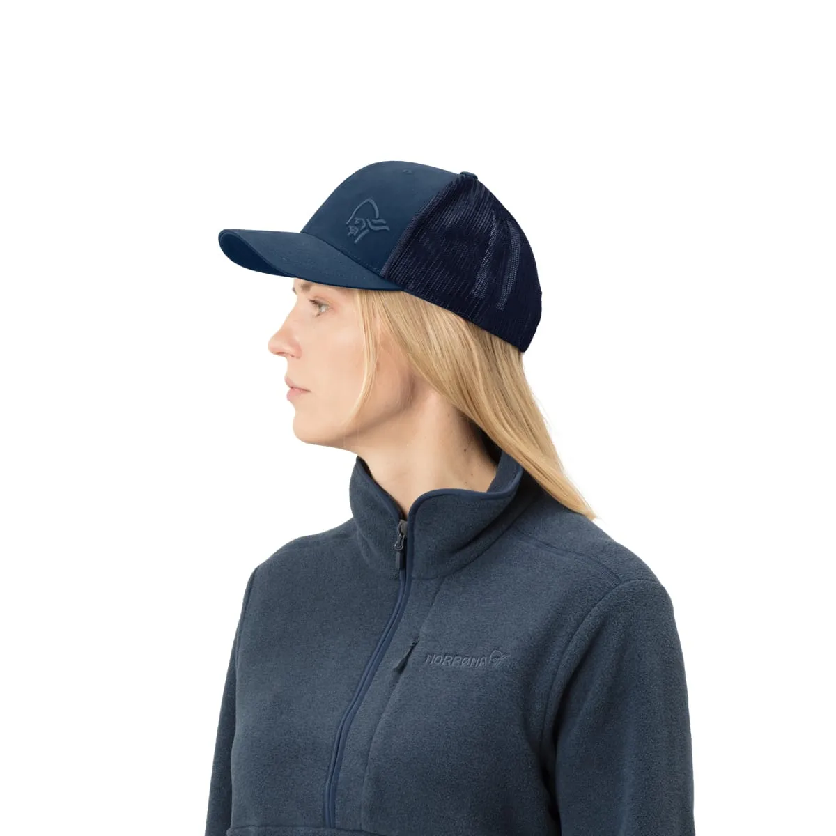 Norrøna /29 Trucker Mesh Snap Back Cap Indigo Night