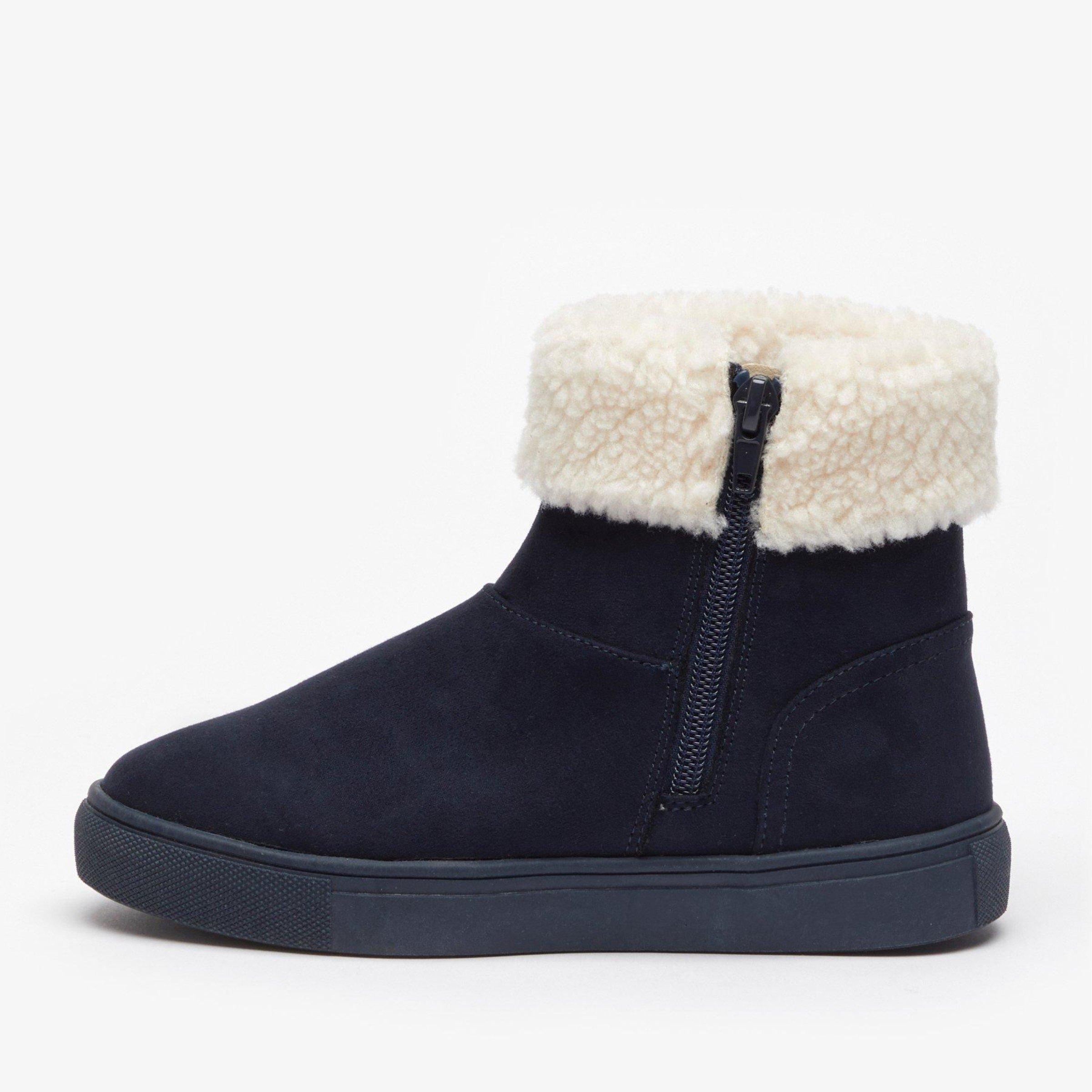 Be You Studio Girls Borg Trim Ankle Boot