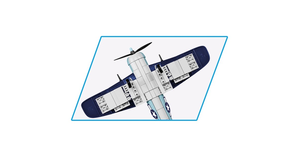 COBIHistorical Collection - Grumman F6F Hellcat Constructiespeelgoed  (Schaal 1:48)