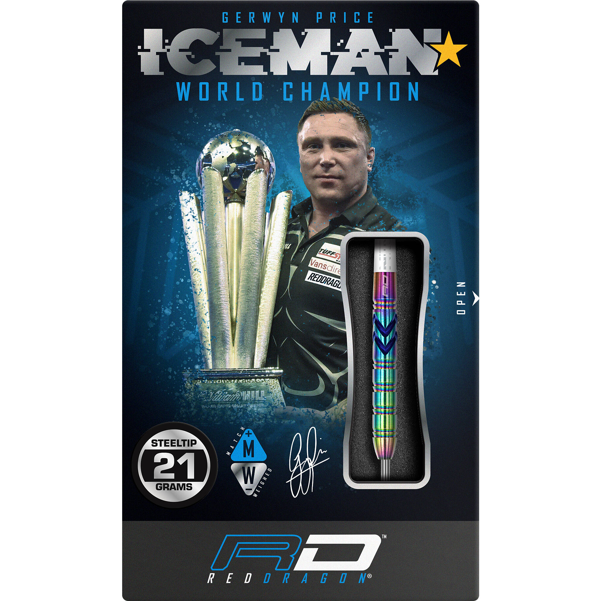 Red Dragon - Gerwyn Price Ionic - Steeldart