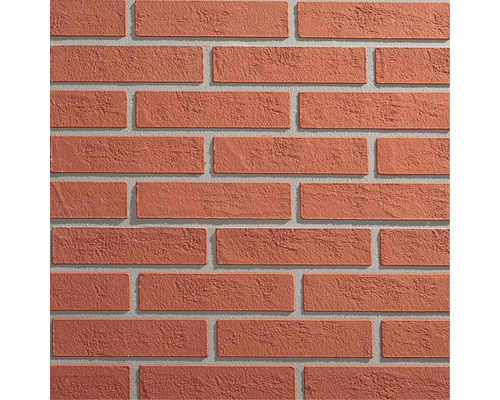 Rebel of Styles UltraFlex P&S Brick Sheet kunststof gevelstrip, rood, zelfklevend, 66,5 x 25 cm