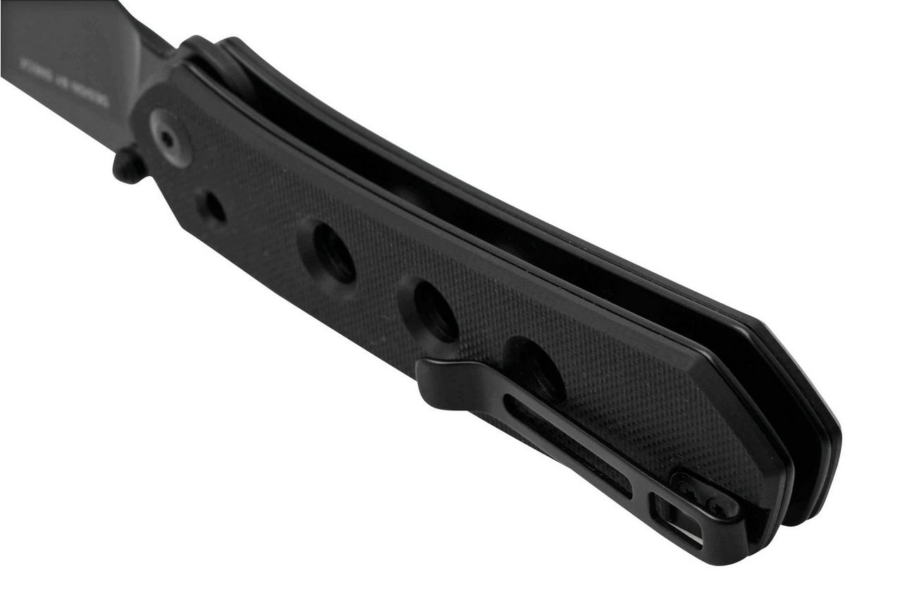Civivi Vision FG C22036-1 Black G10, Black Nitro-V Blade, zakmes, Snecx Tan design