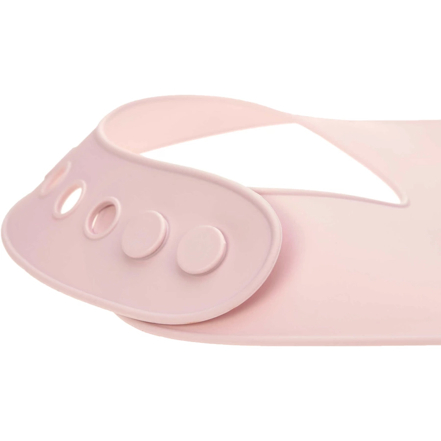 Lässig Silikon Geschirrset mit Lätzchen Little Chums 3er Set rosa