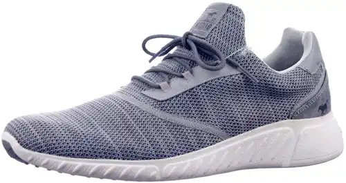 1315-301 MUSTANG GRIJS - maat 45 sneaker grijs - maat 45 Calandschoen