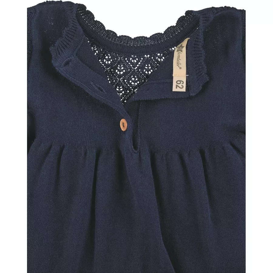 Sterntaler Strick-Kleid marine