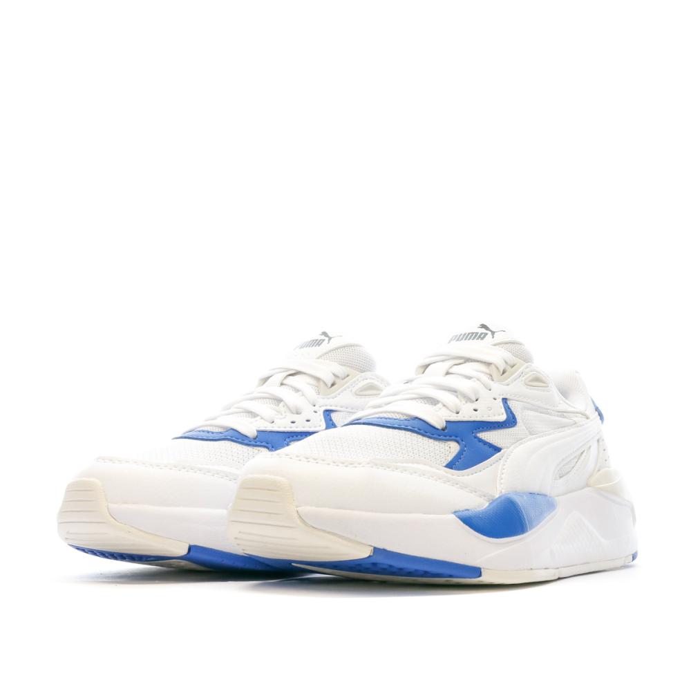Puma Baskets Blanches/Bleu Garçon Puma X-Ray Speed