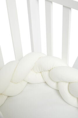 Alice & Fox ALEAH Flettet Sengekant 200cm, Creme