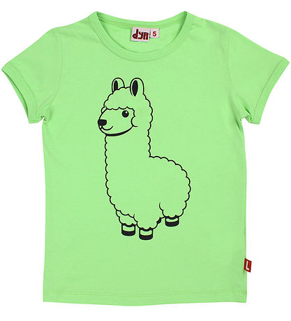 ANIMAL T-Shirt - DyrHide - Hell Green Lama Buddy