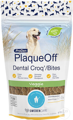 ProDen Plaque Off Dental Bites Friandises Sachet 150g
