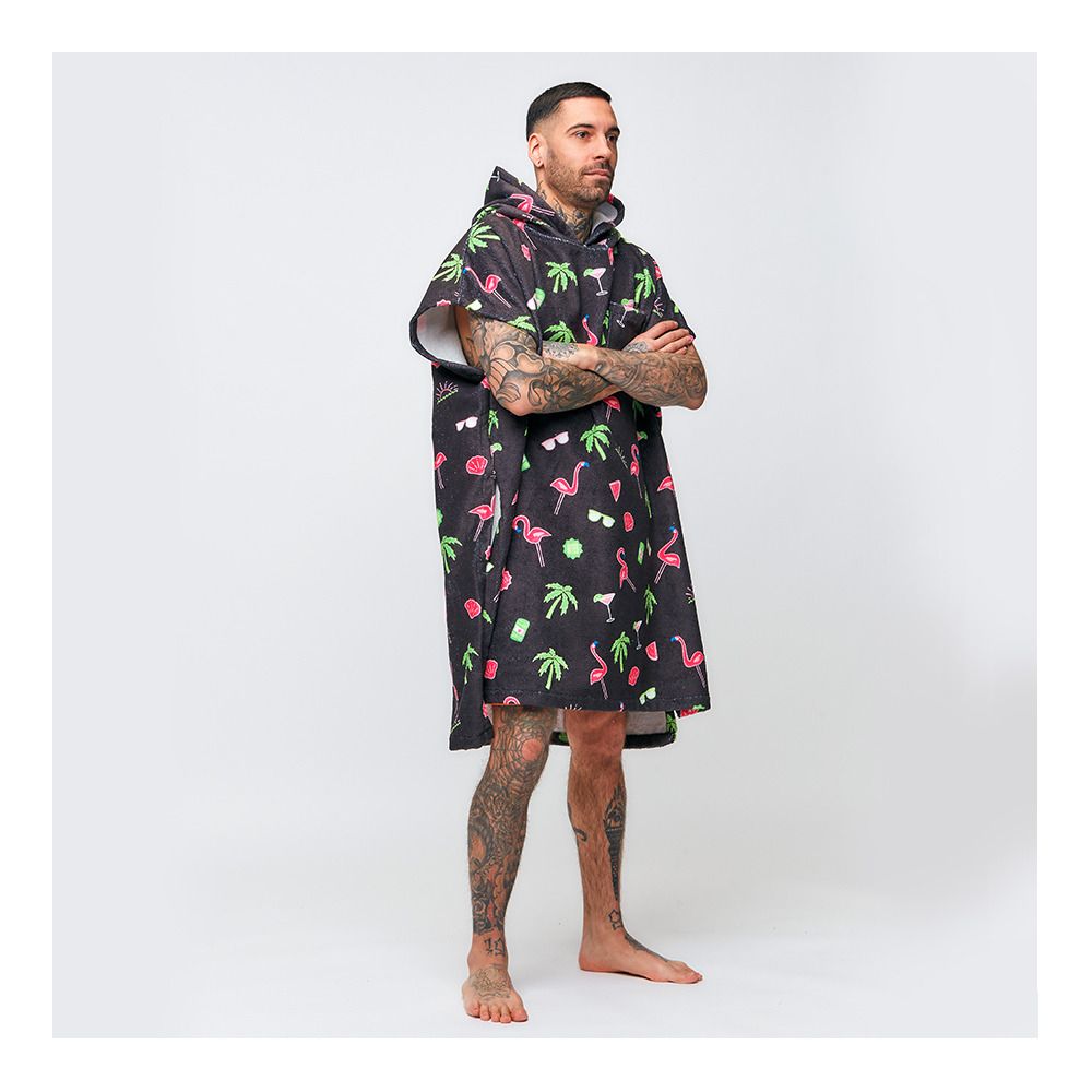 After Essentials PARADISE - Poncho anthra