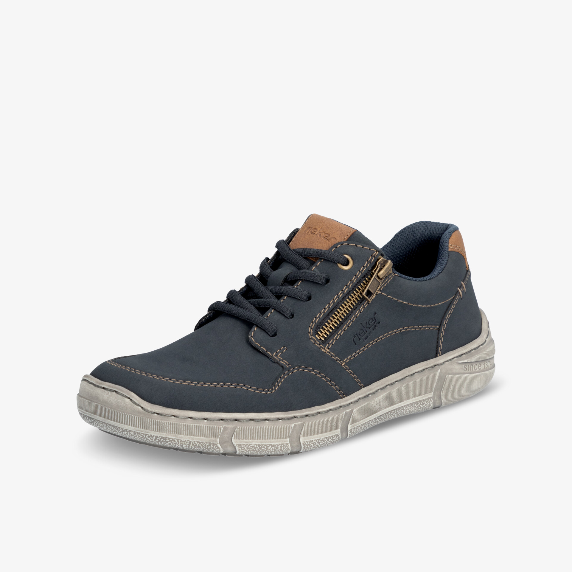 Rieker Herren Schnürer - Blau | Hochwertige Herrenschuhe bei reno.de