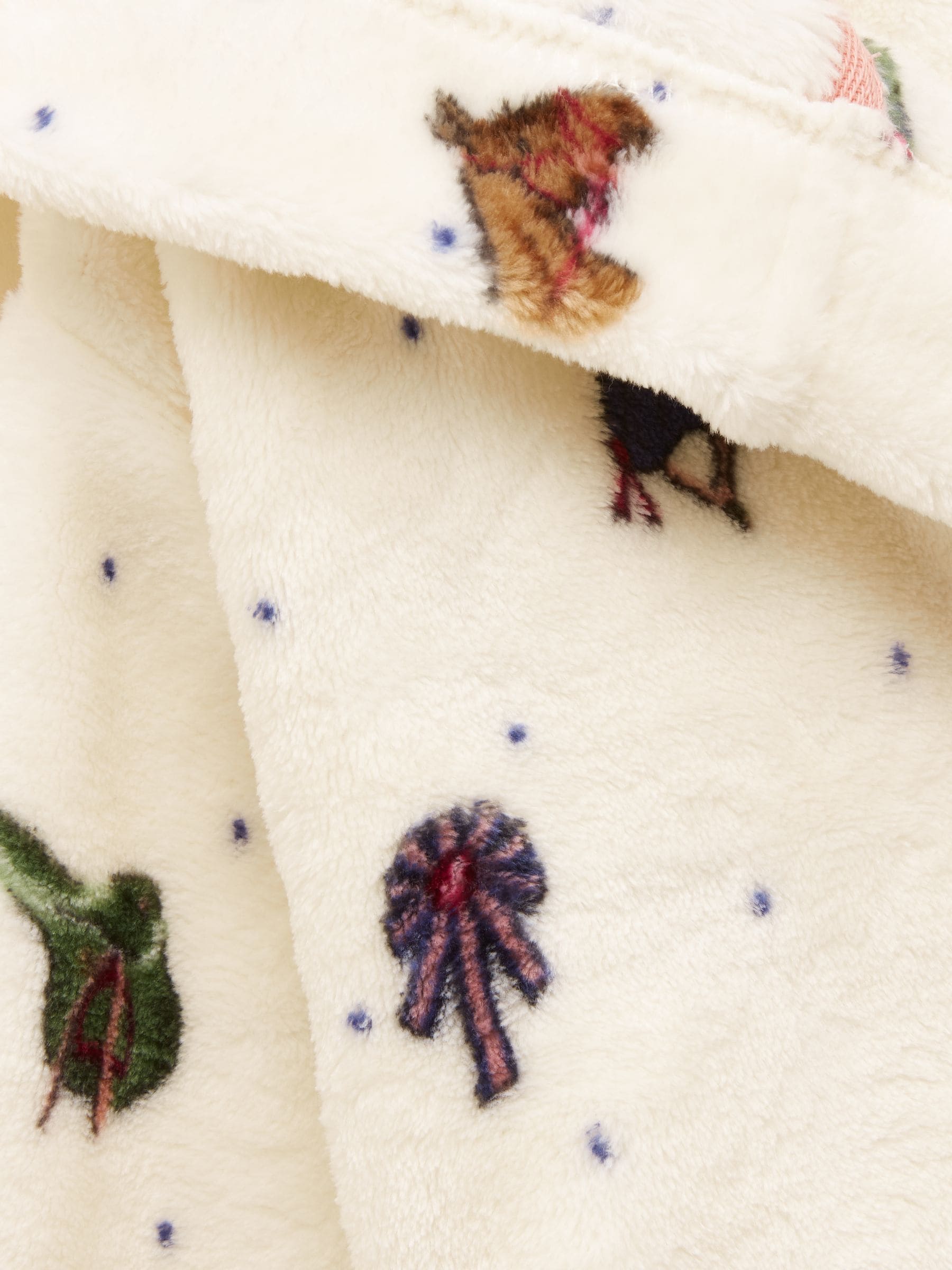 Crème - Joules Snug-kamerjas voor meisjes
