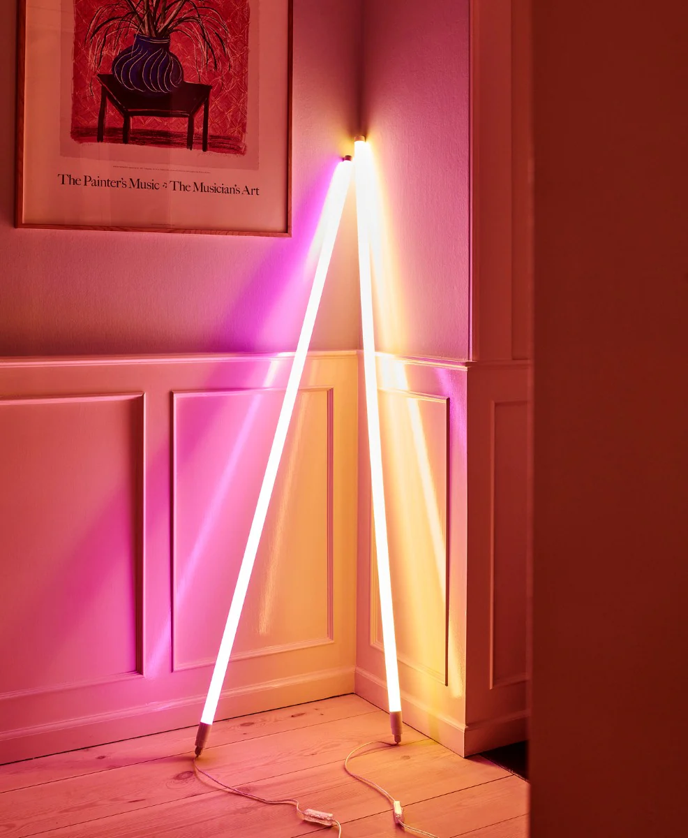 HAY  Neon LED tube - Ice Blue