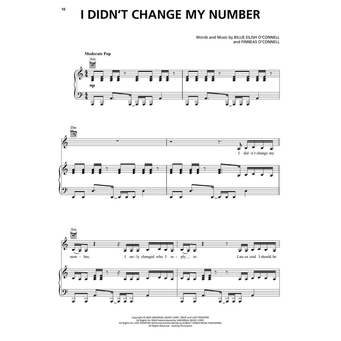 Hal Leonard Billie Eilish Happier Than Ever voor piano, zang en gitaar