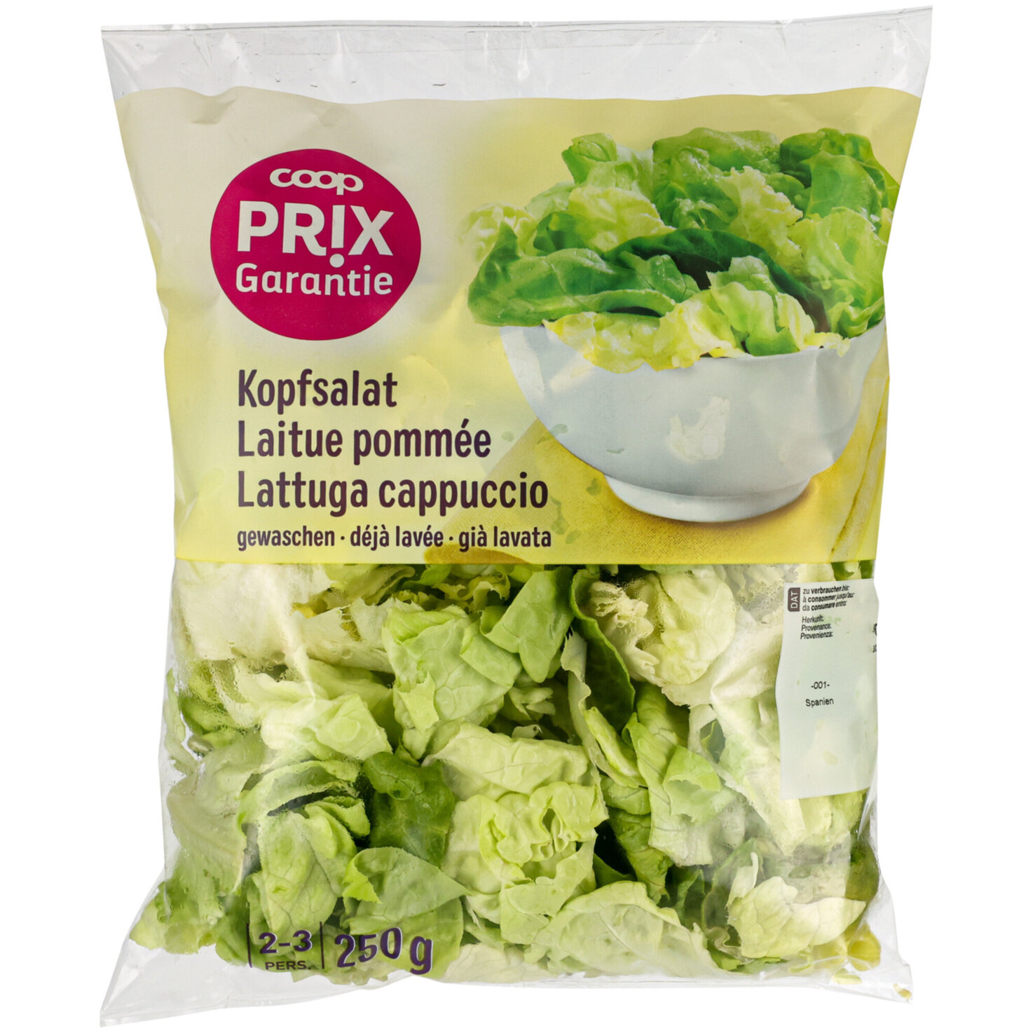 Prix Garantie Kopfsalat -