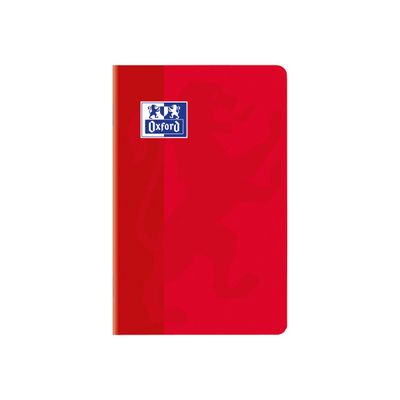 Oxford - Carnet 11 x 17 cm - 96 pages - petits carreaux (5x5 mm) - disponible dans différentes couleurs