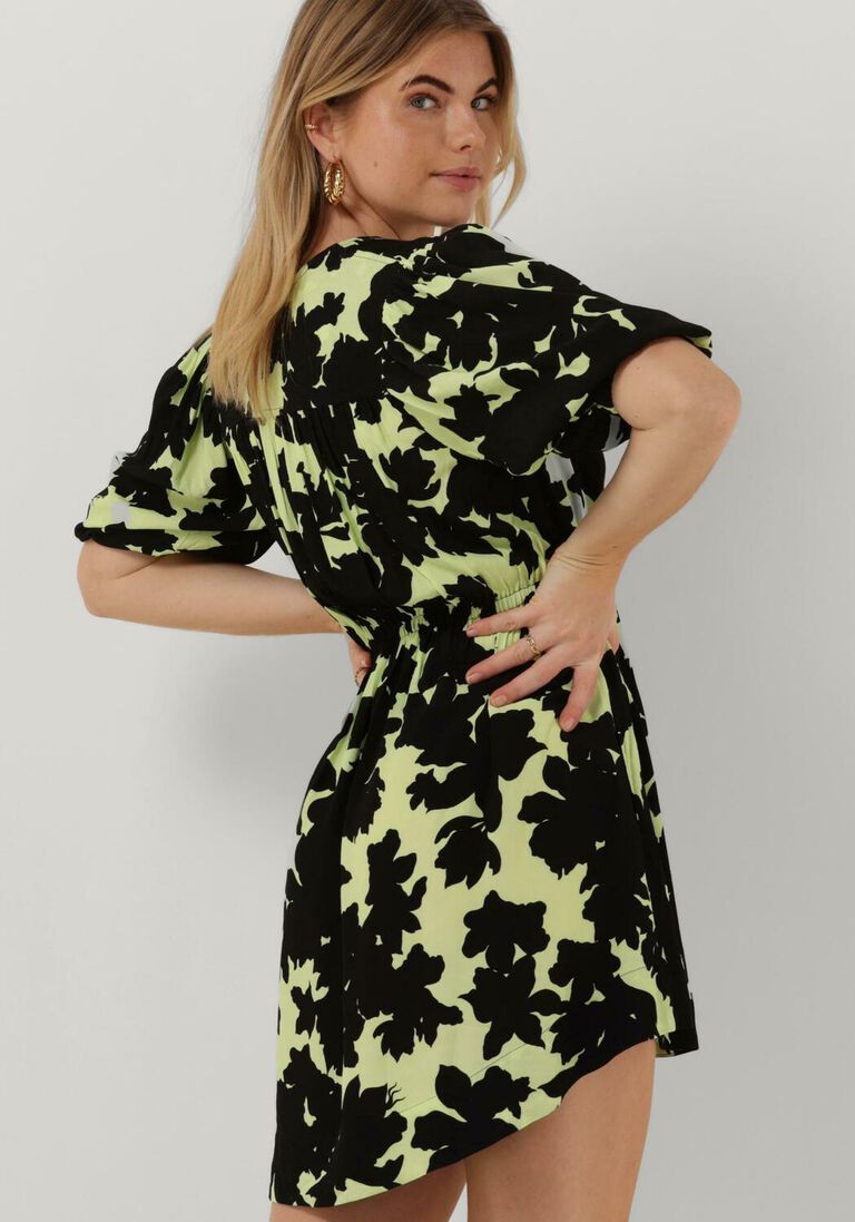 CATWALK JUNKIE mint catwalk junkie mini jurk dr acid flower midi