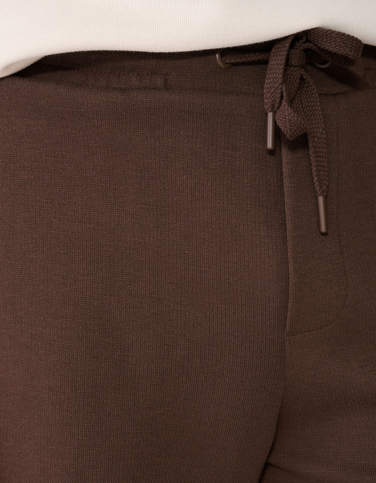 Cord Short Donkerbruin