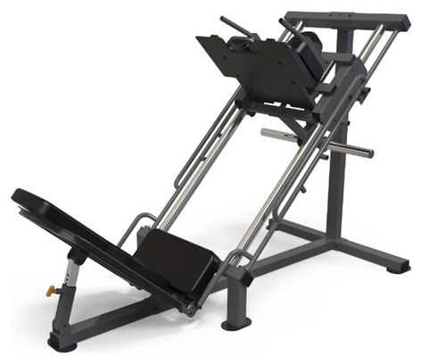 Squat et presse pour jambes - ION Fitness - disques olympiques - supporte 200 kg